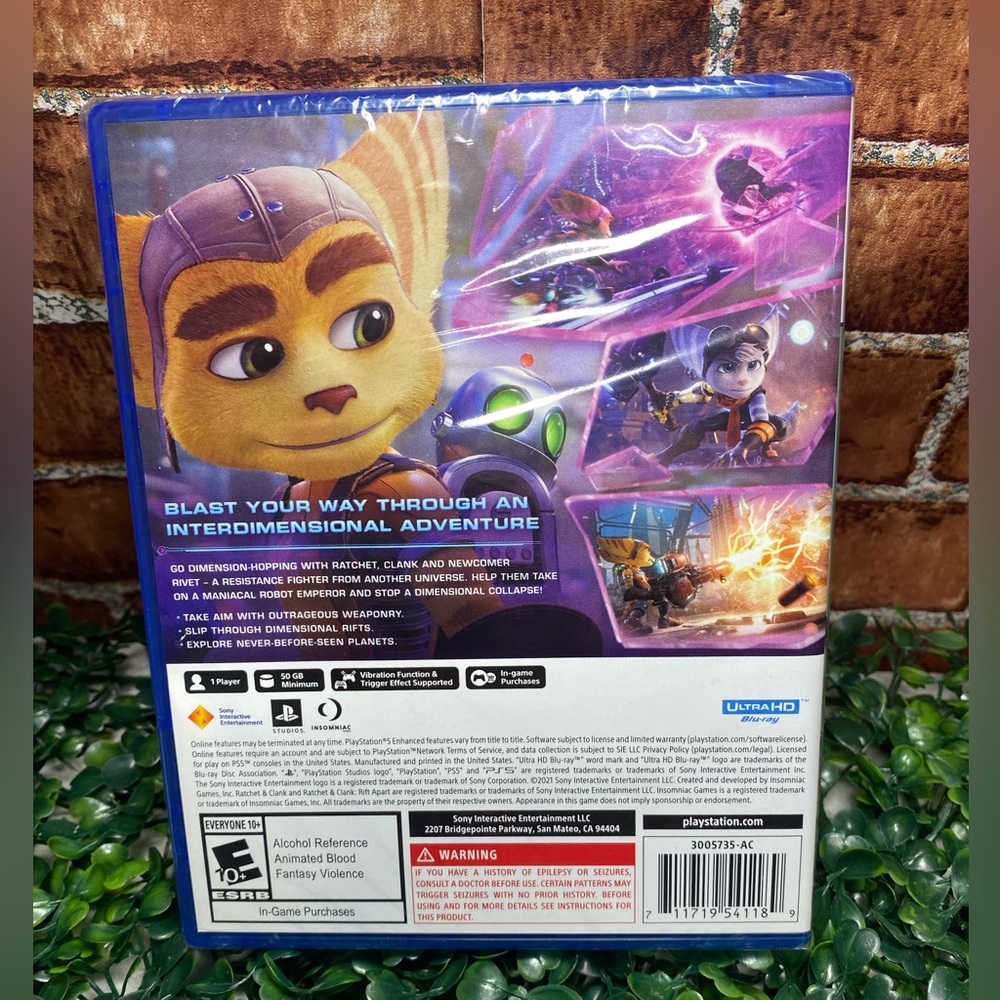 PLAY STATION 5 RATCHET & CLANK: RIFT APART - Picture 8 of 8